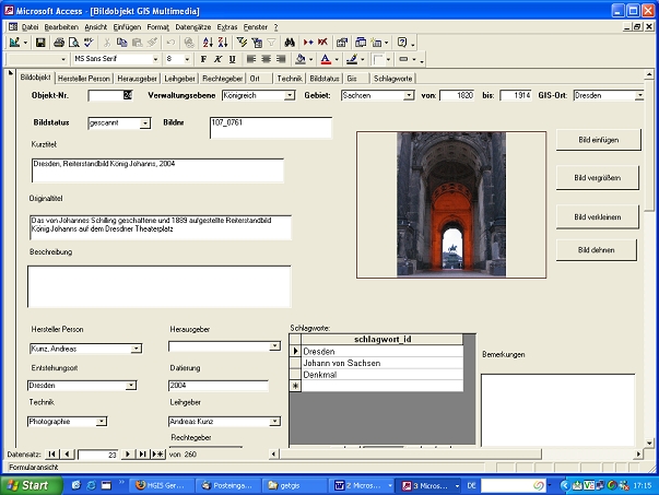 Abbildung 1: Multimedia-Datenbank